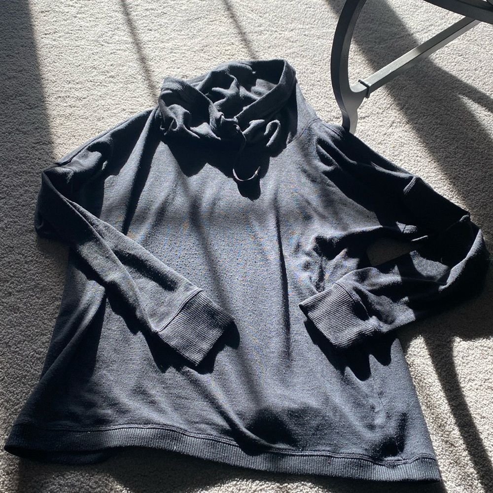 Gerry’s xl blue/grey with high neckline but not a hoody sweatshirt